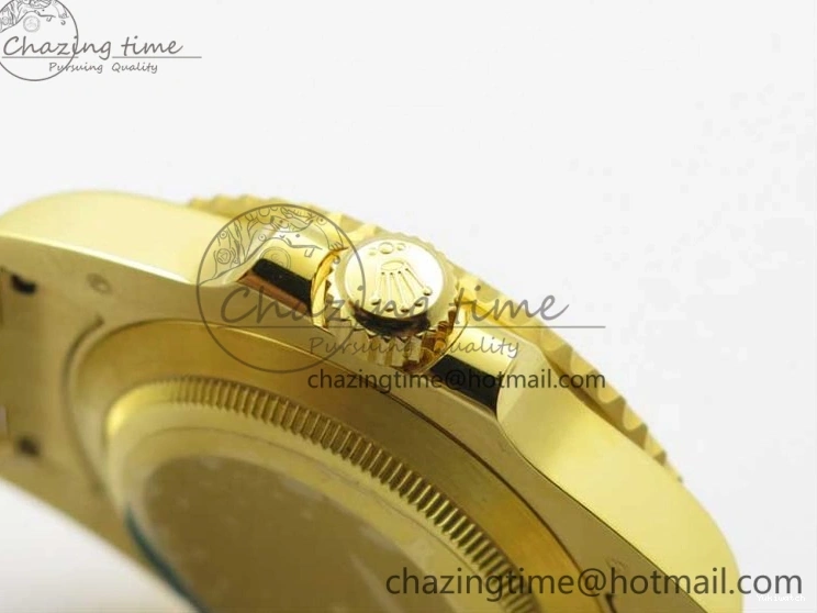 Wrapped YG 116610 Wrapped A2836 Edition ROF Submariner LV YG Green Bracelet on Best Dial 0422